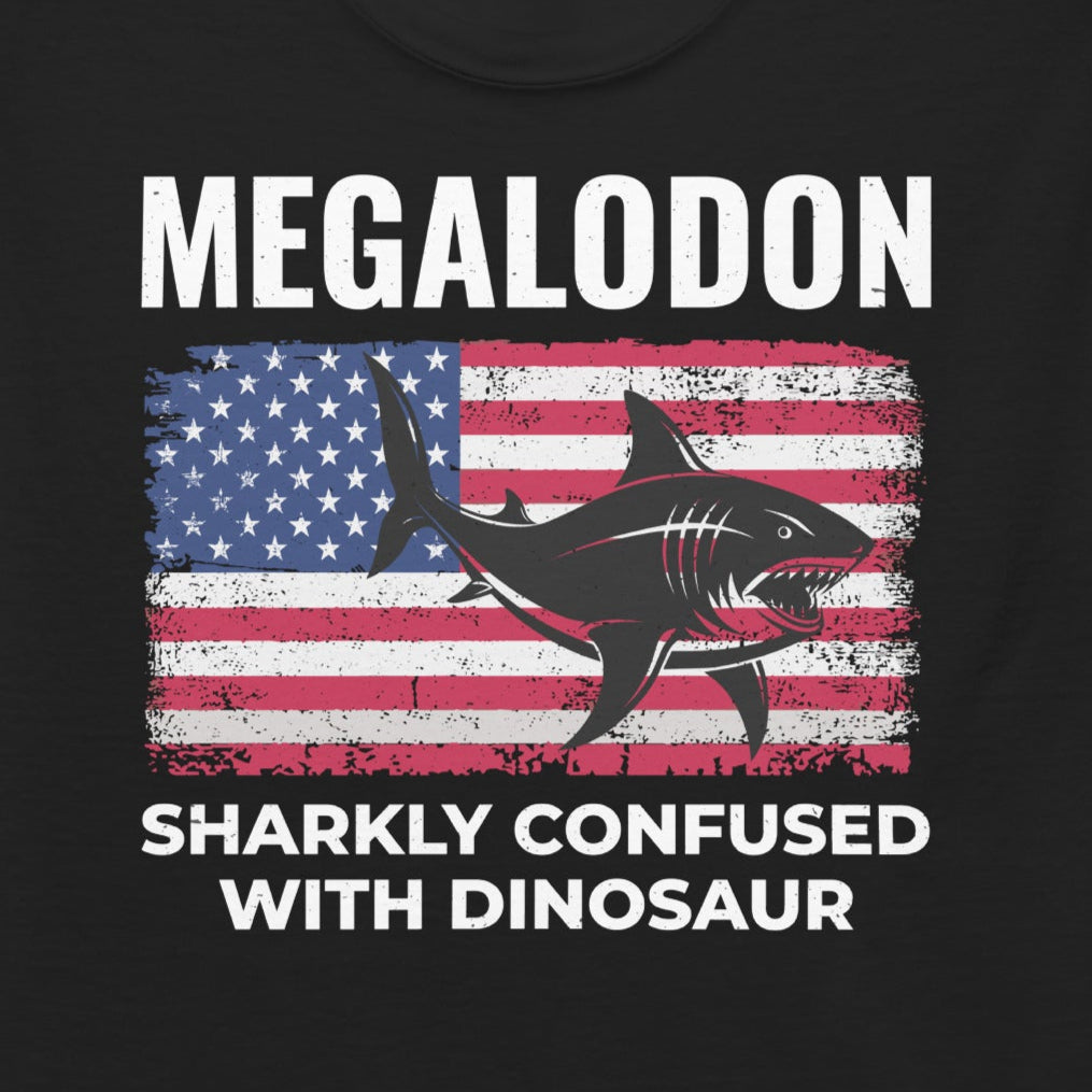 Megalodon paleontologist shirt