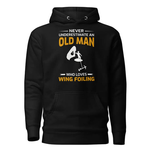 Wing foiling water sports funny hoodie