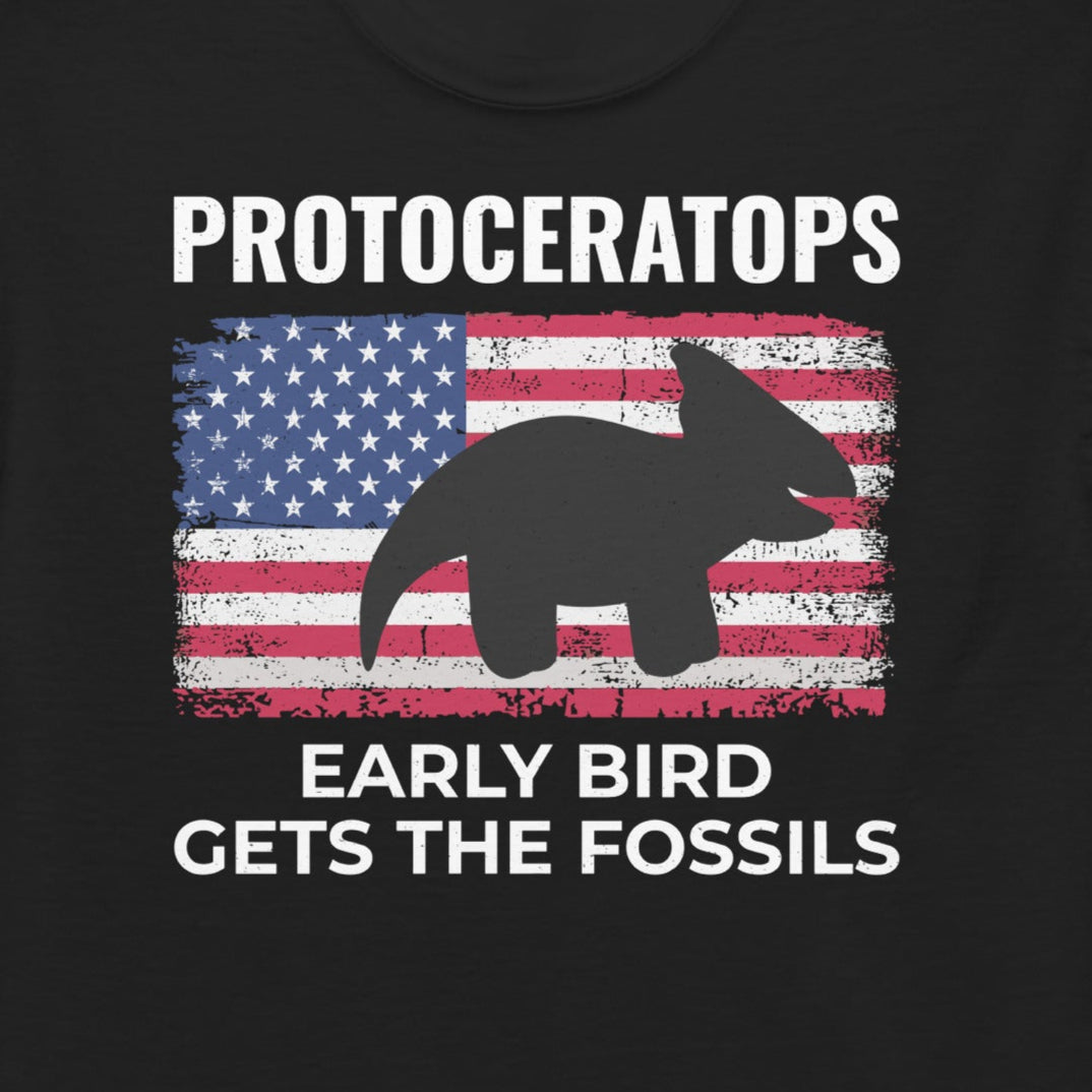Protoceratops paleontologist shirt 