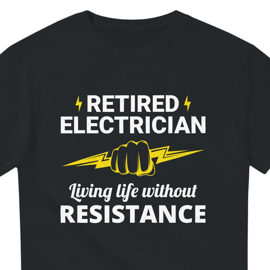 Retired Electrician T-Shirt