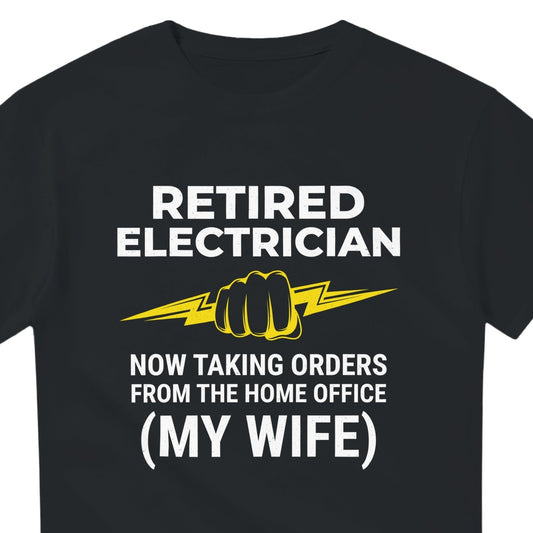 Retired Electrician T-Shirt