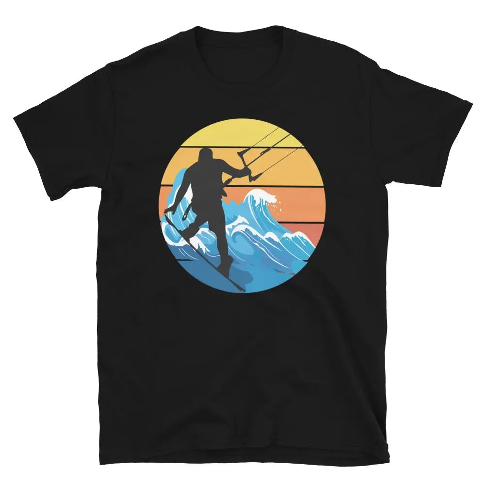 Retro Vintage Kitesurfing T-shirt