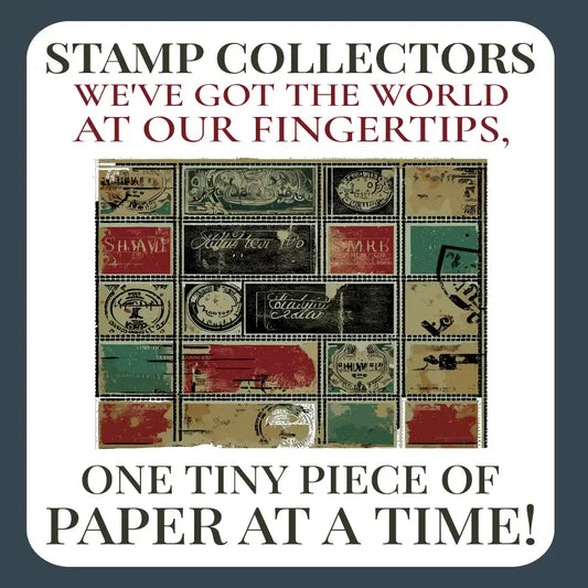 Stamp Collector Sticker