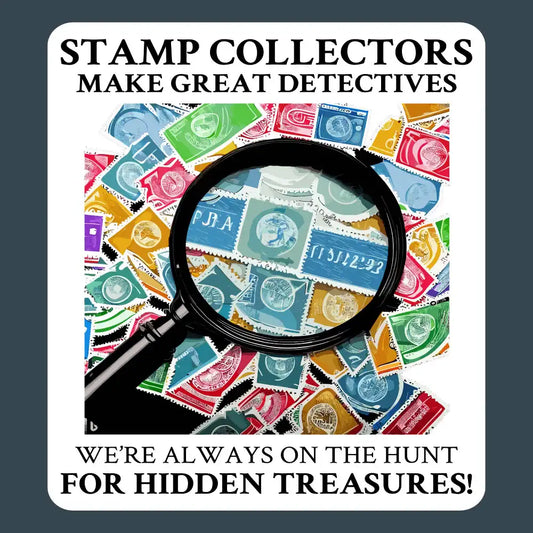 Stamp Collector Sticker