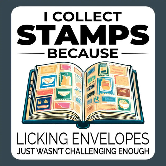 Stamp Collector Sticker