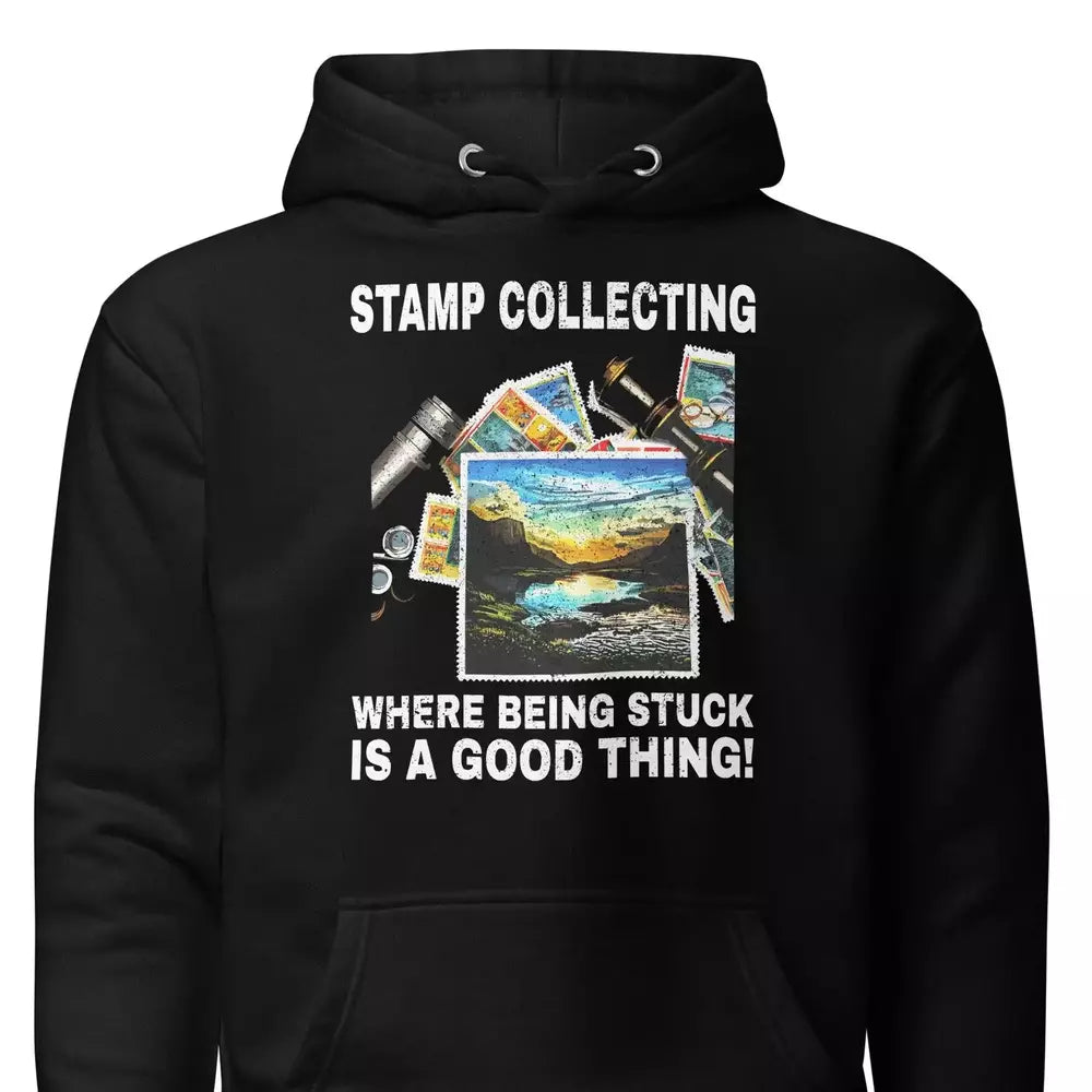 Stamp Collecting Philatelist Hoodie