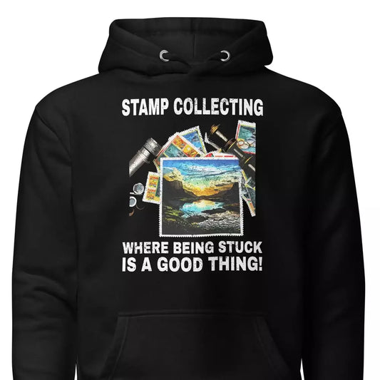 Stamp Collecting Philatelist Hoodie