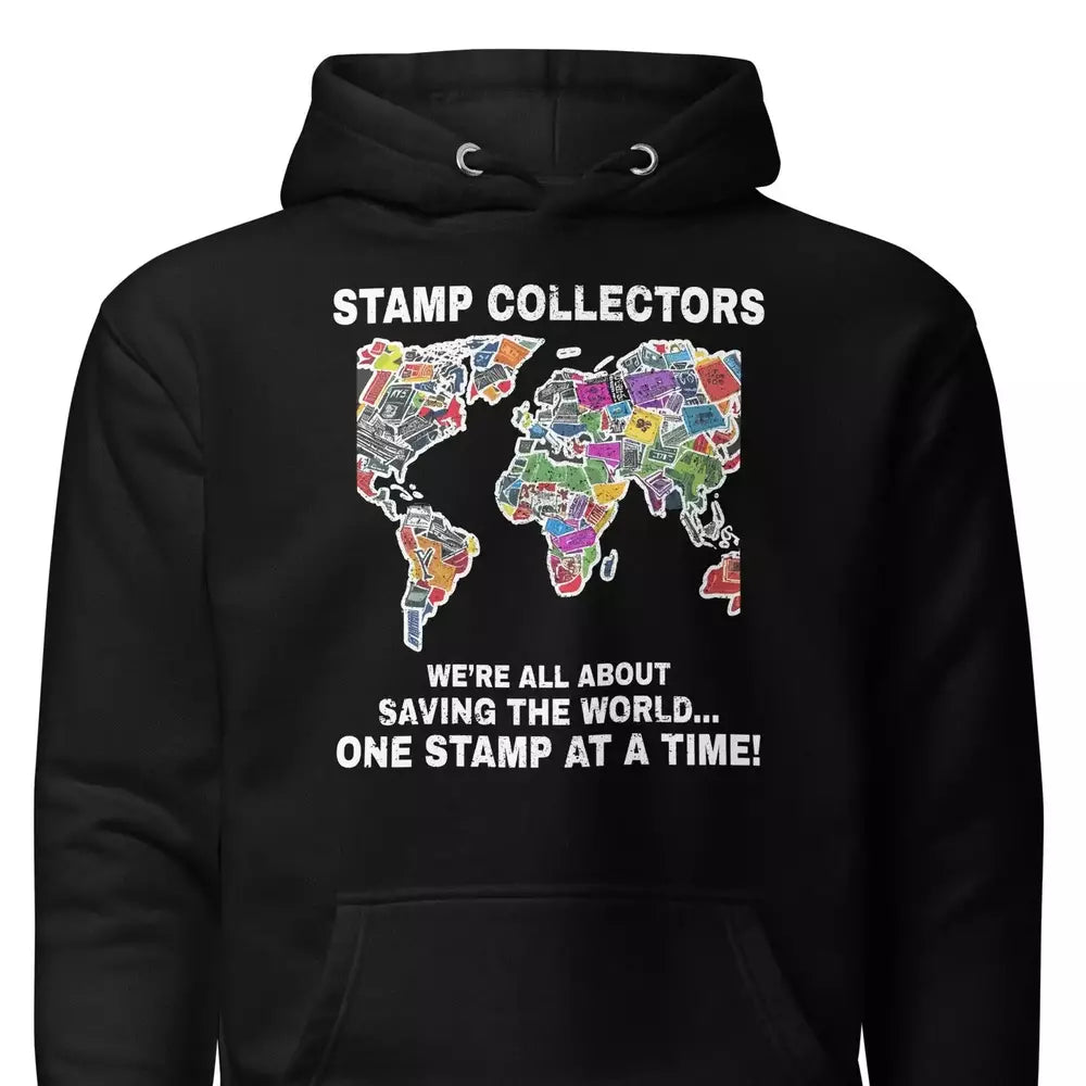 Stamp Collecting Philatelist Hoodie