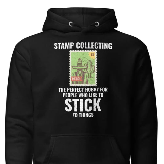 Stamp Collecting Philatelist Hoodie