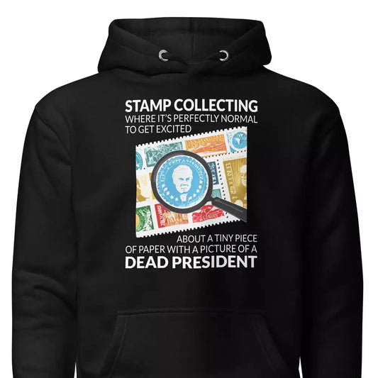 Stamp Collecting Philatelist Hoodie