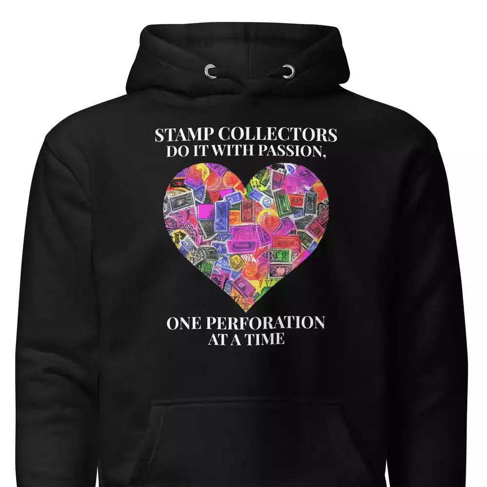 Stamp Collecting Philatelist Hoodie