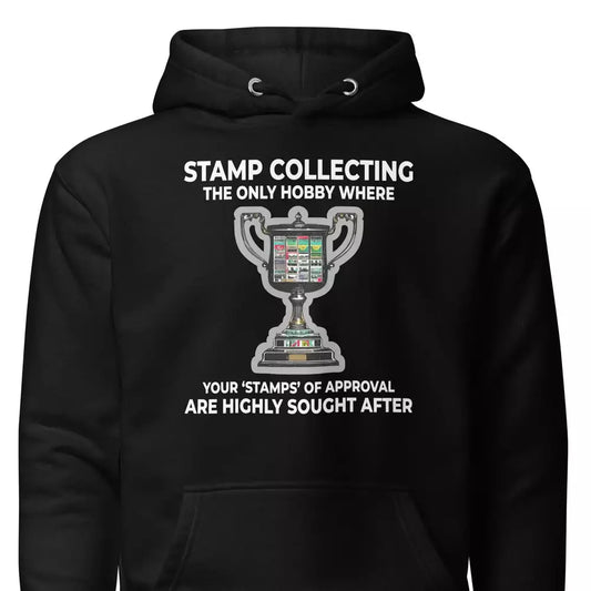 Stamp Collecting Philatelist Hoodie