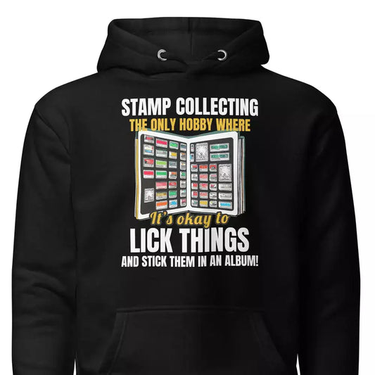 Stamp Collecting Philatelist Hoodie