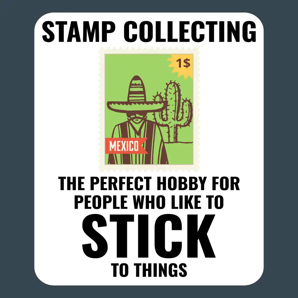 Stamp Collecting Sticker