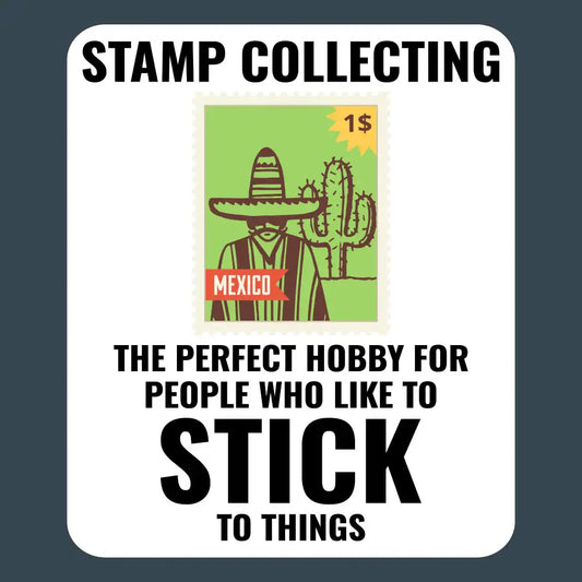Stamp Collecting Sticker