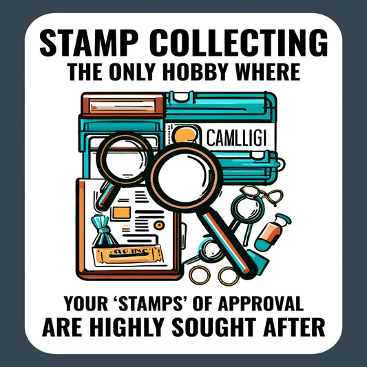 Stamp Collecting Sticker