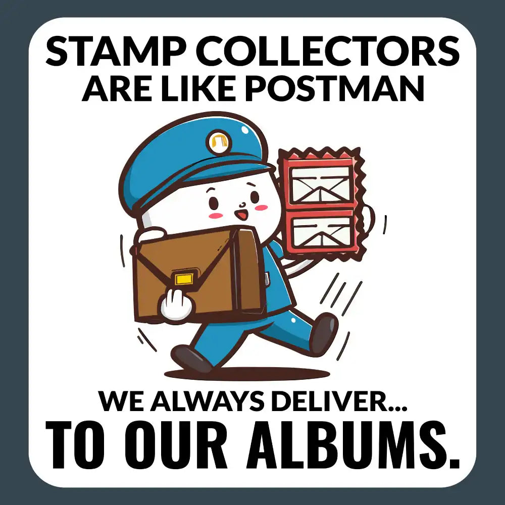 Stamp Collecting Sticker