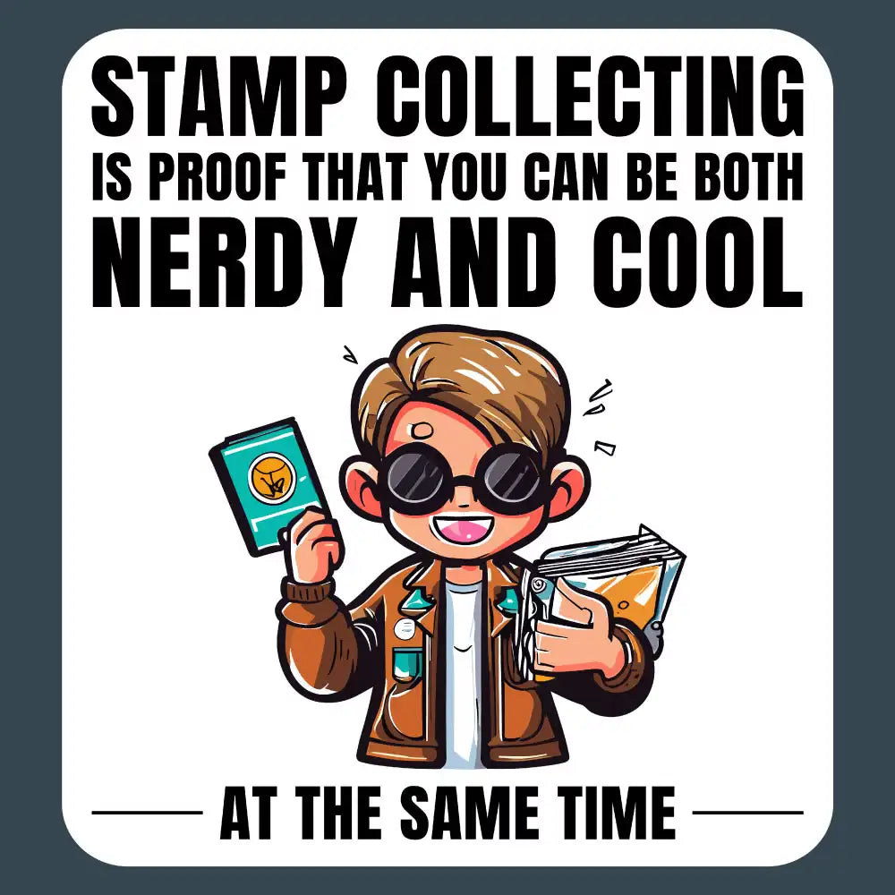 Stamp Collecting Sticker