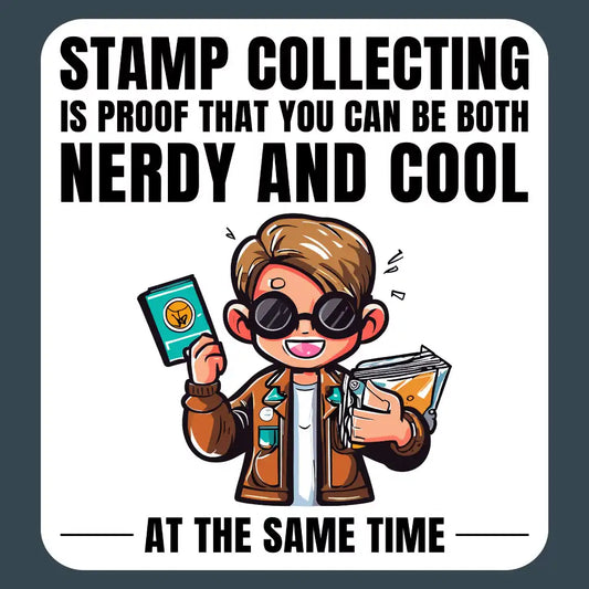 Stamp Collecting Sticker