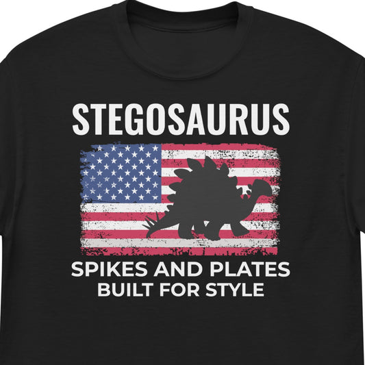 Stegosaurus paleontologist shirt 