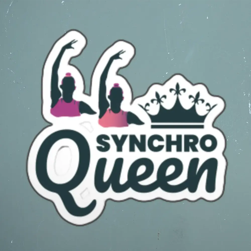 Synchronized Swimming Swim Mom Sticker