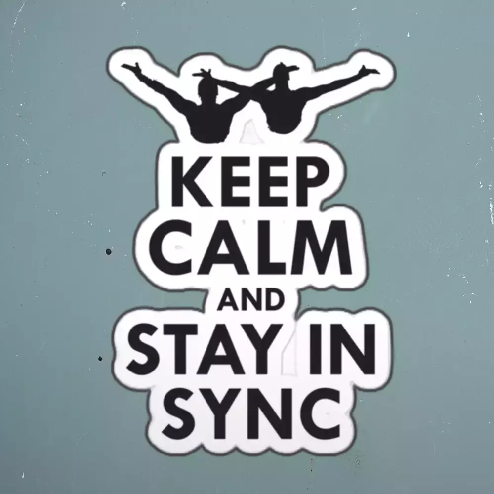 Synchronized Swimming Swim Mom Sticker