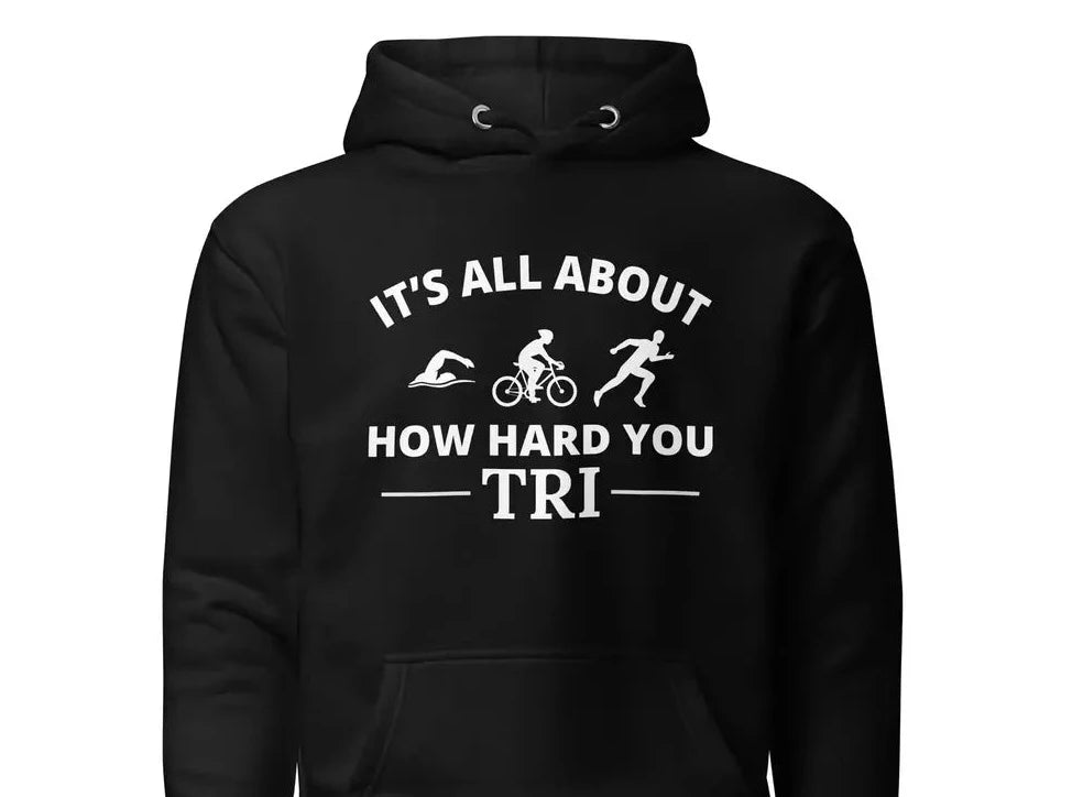 Funny Triathlon Hoodie