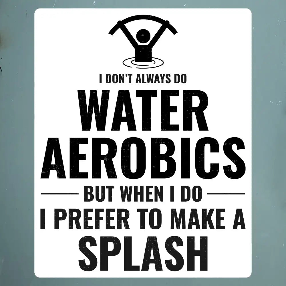 Water-Aerobics-Sticker