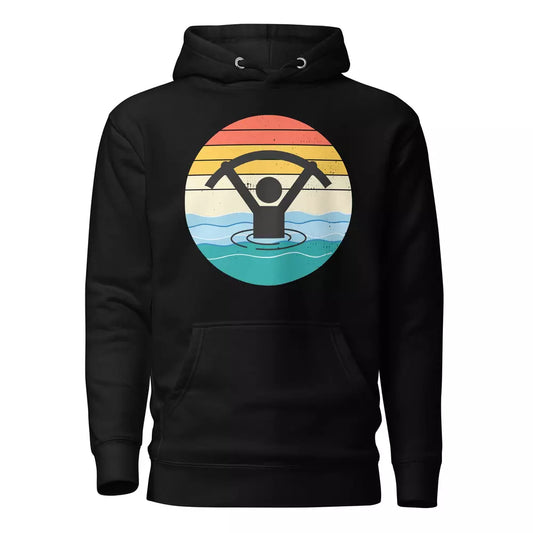 Water Aerobics Retro Vintage Hoodie