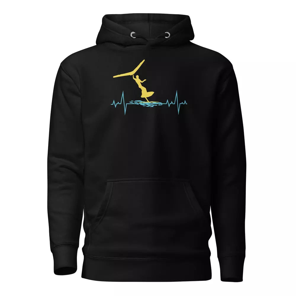 Wing foiling water sports funny hoodie