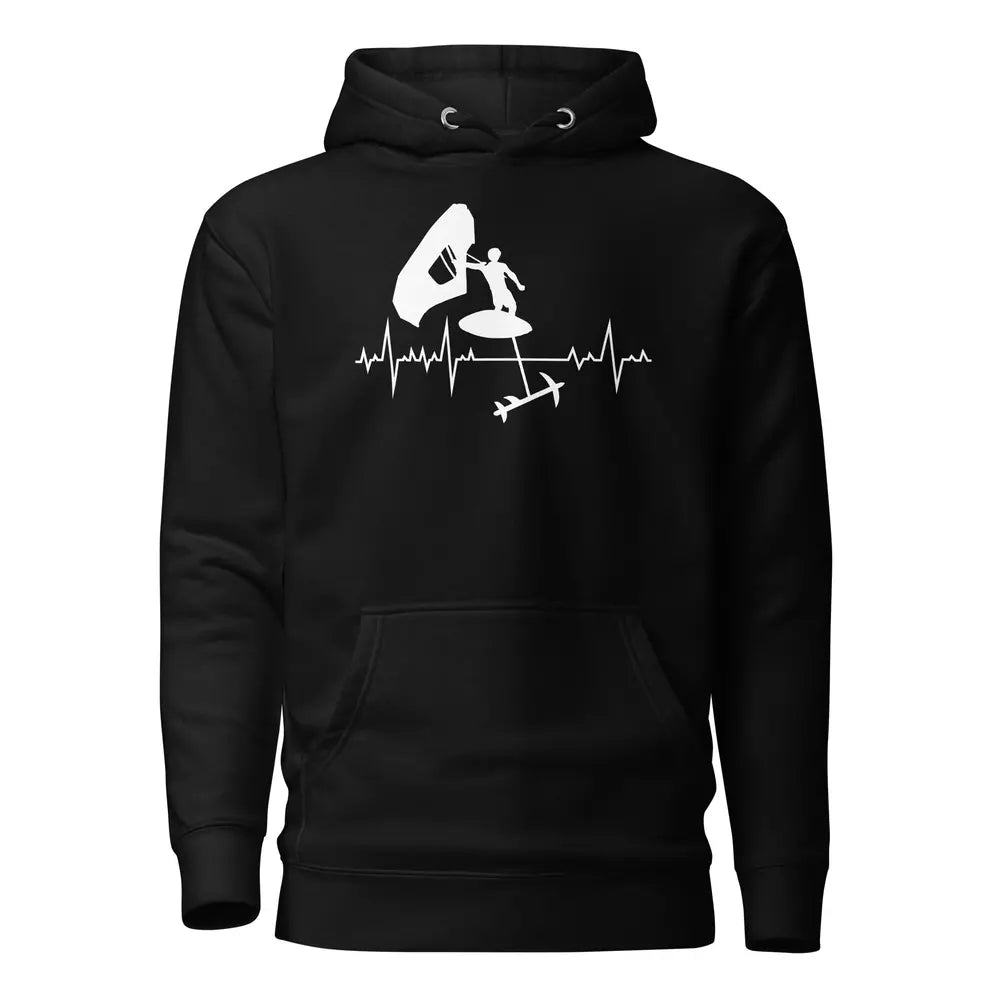 Wing foiling water sports funny hoodie