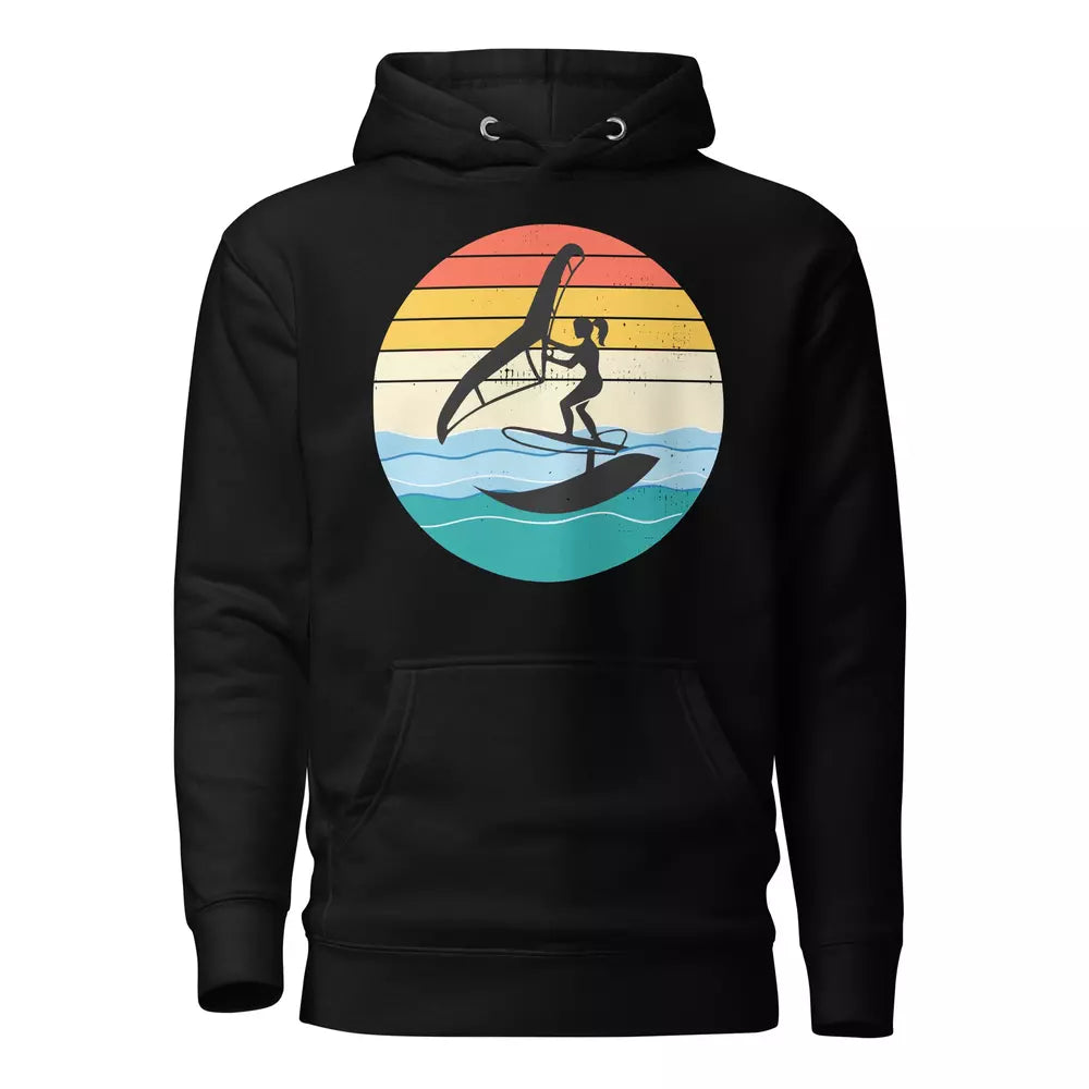 Wing foiling water sports funny hoodie