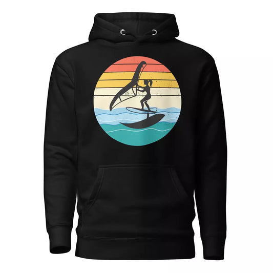 Wing foiling water sports funny hoodie