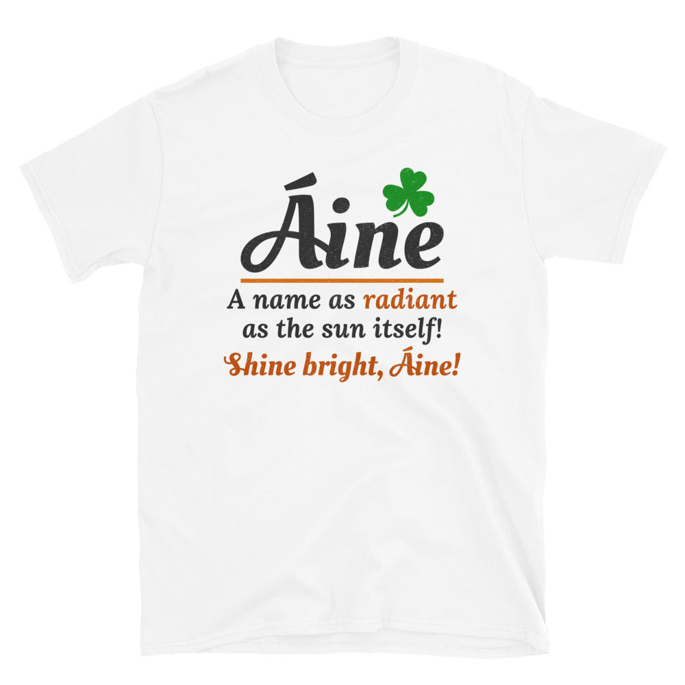 aine irish girl name t-shirt