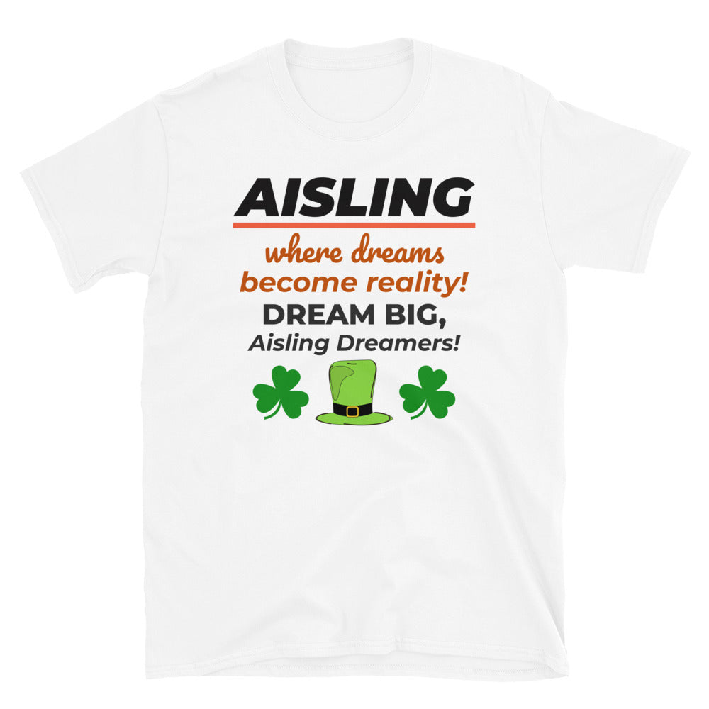 aisling irish girl name t-shirt