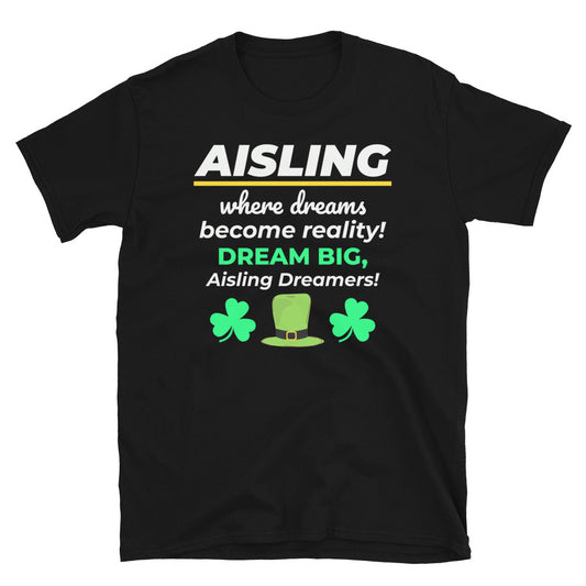 aisling irish girl name t-shirt