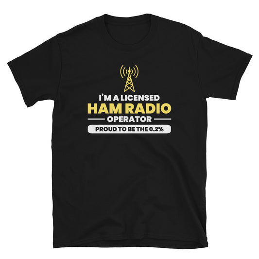 ham radio tshirt 