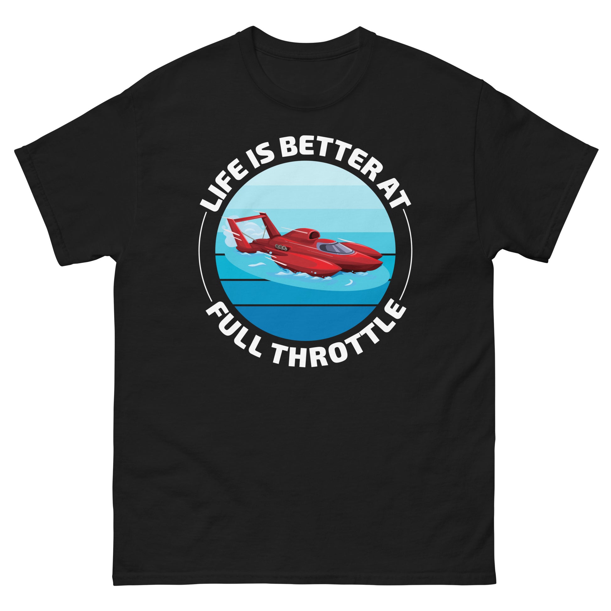 hydroplane boat racing t-shirt