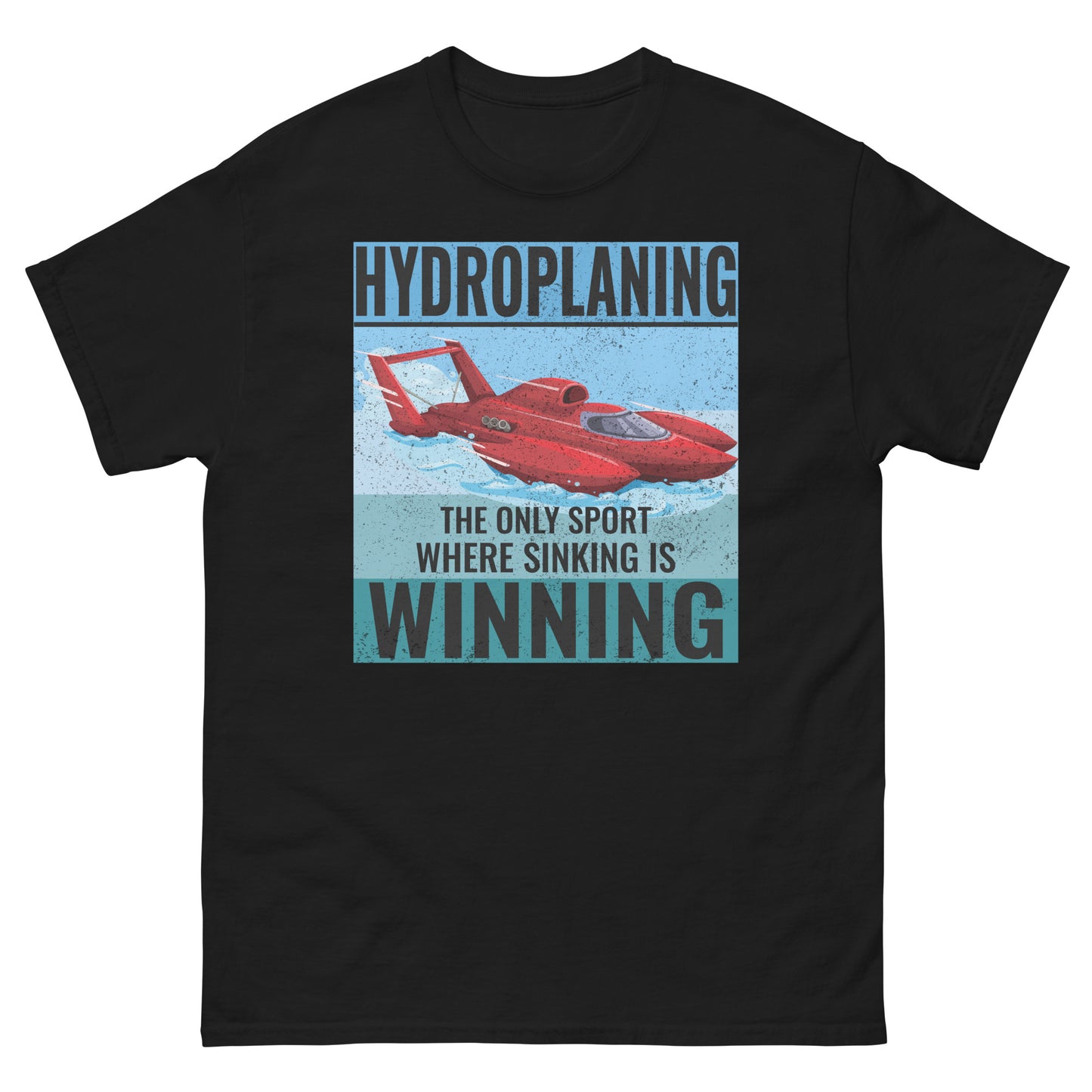 hydroplane boat racing t-shirt