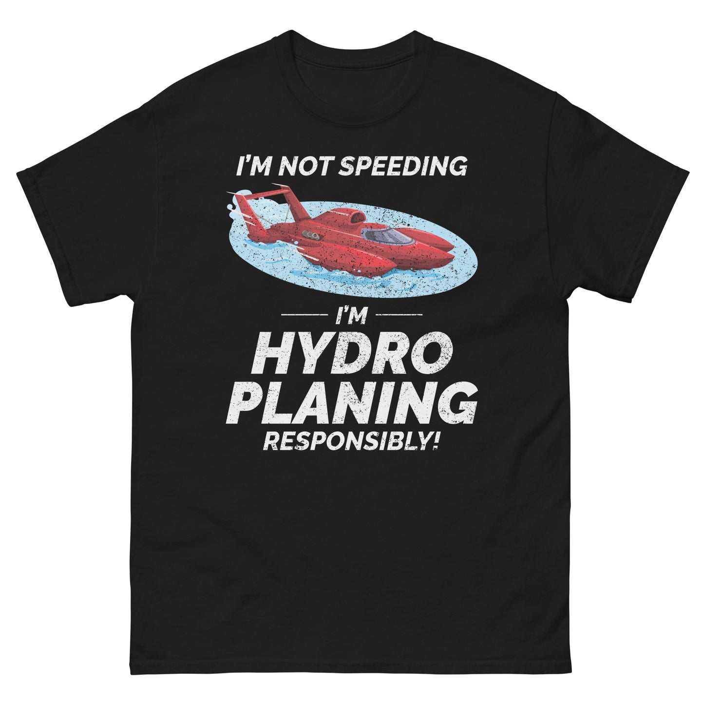 hydroplane boat racing t-shirt