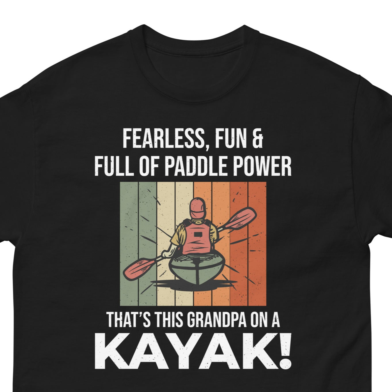 Kayaking Kayak Grandpa T-Shirt