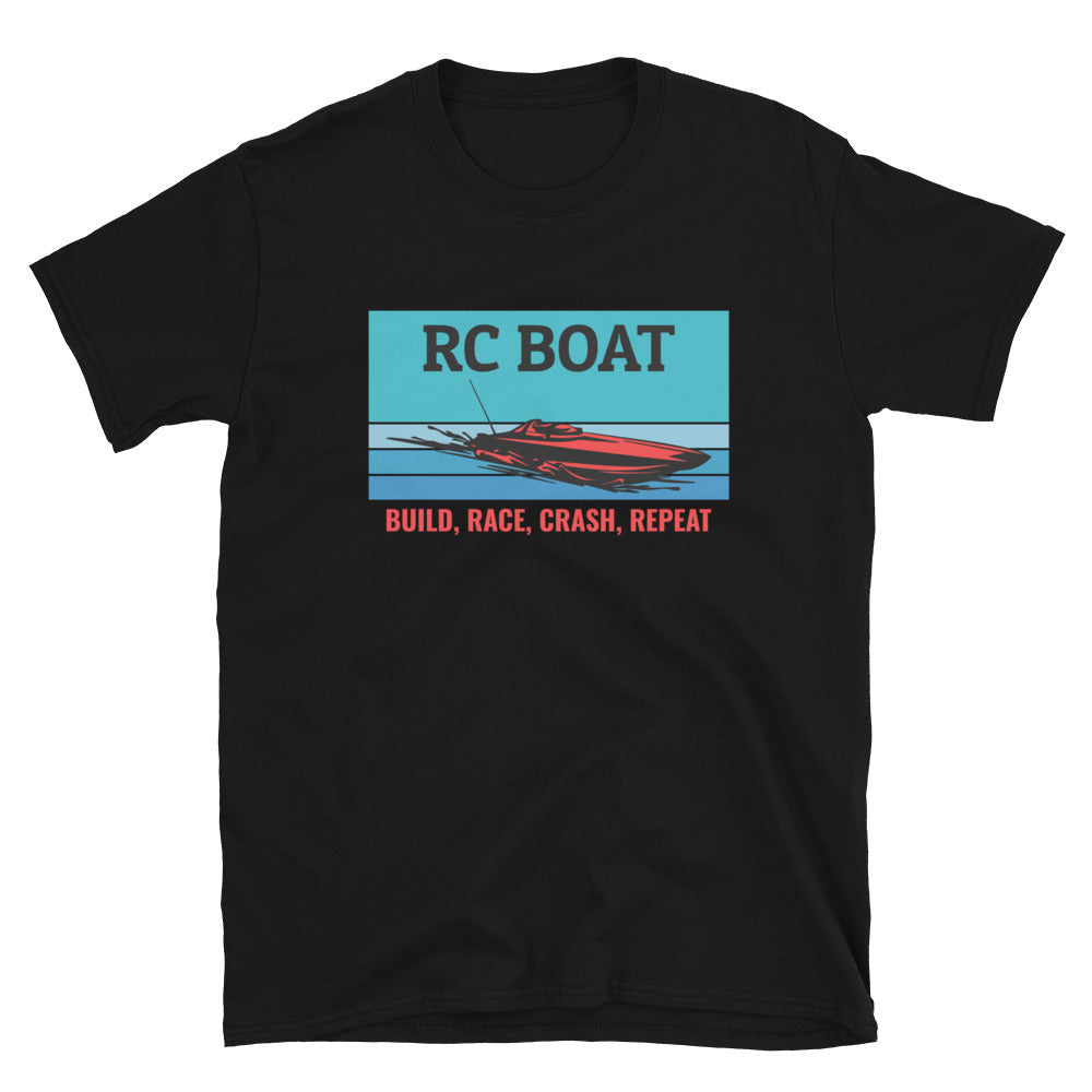 RC boat t-shirts