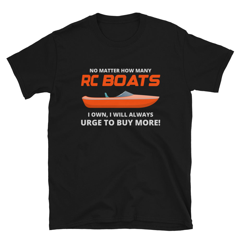 RC boat t-shirts