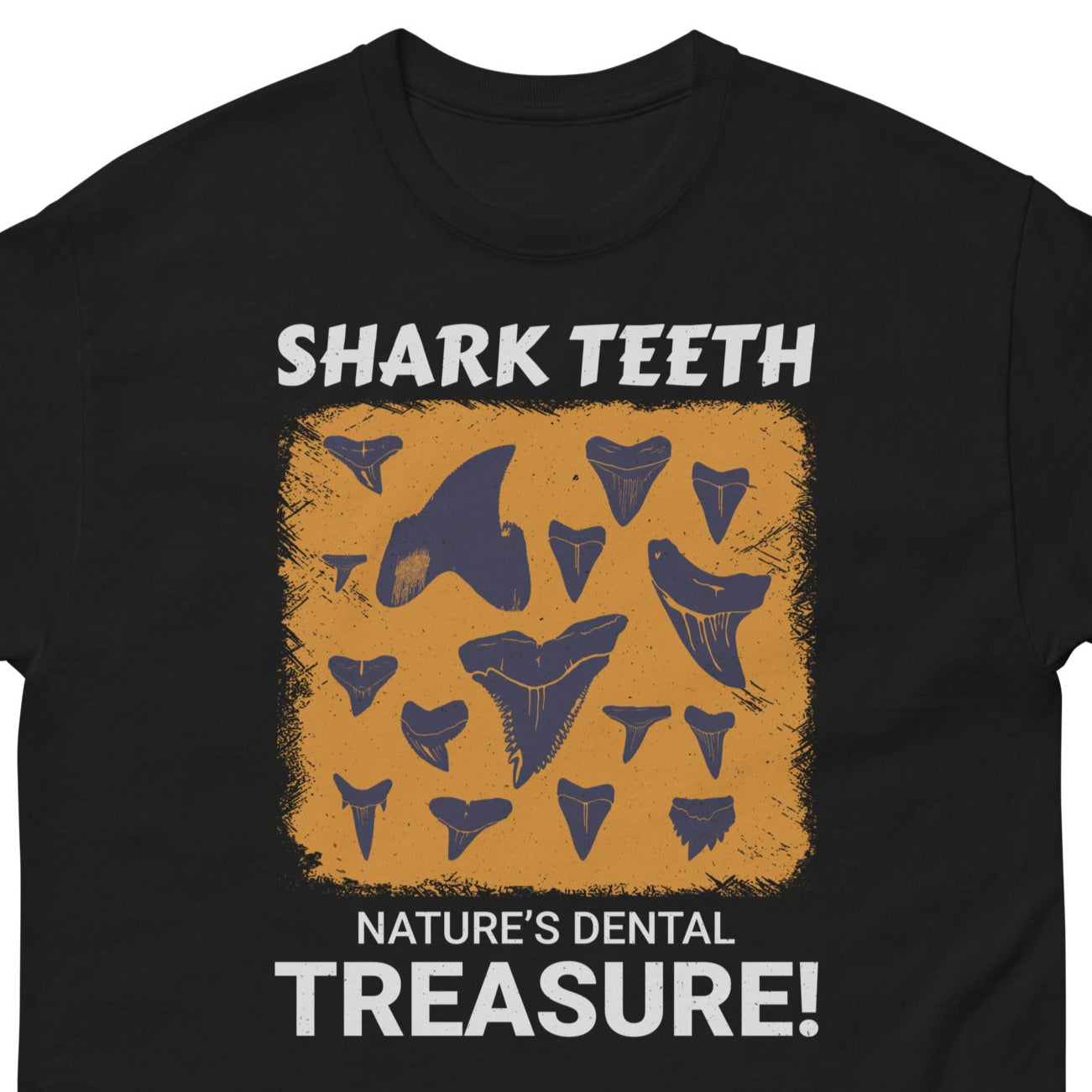 shark teeth tshirt 