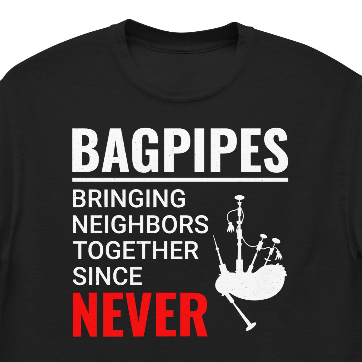 Bagpipe t-shirt