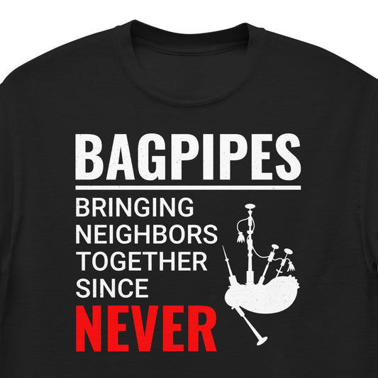 Bagpipe t-shirt