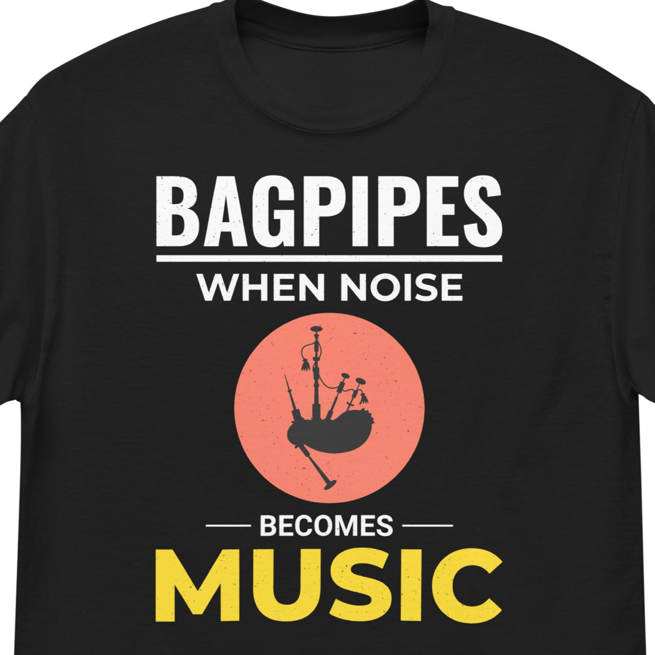 Bagpipe t-shirt