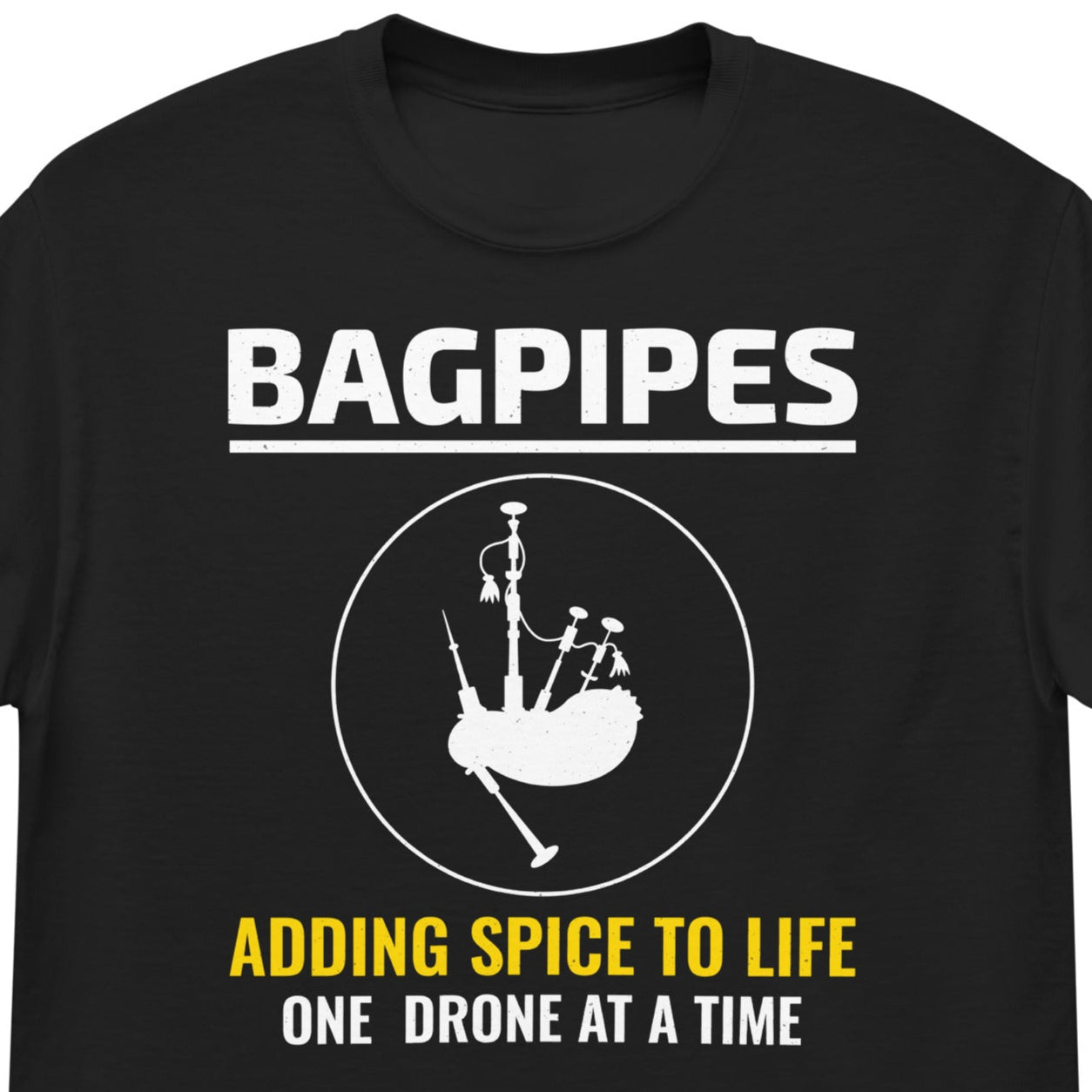 Bagpipe t-shirt