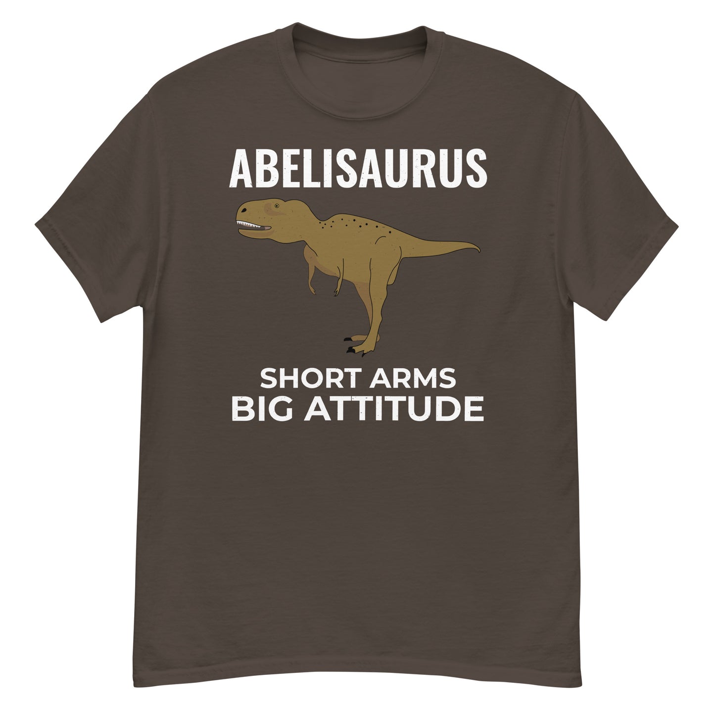 Abelisaurus T-Shirt: Short Arms, Big Attitude