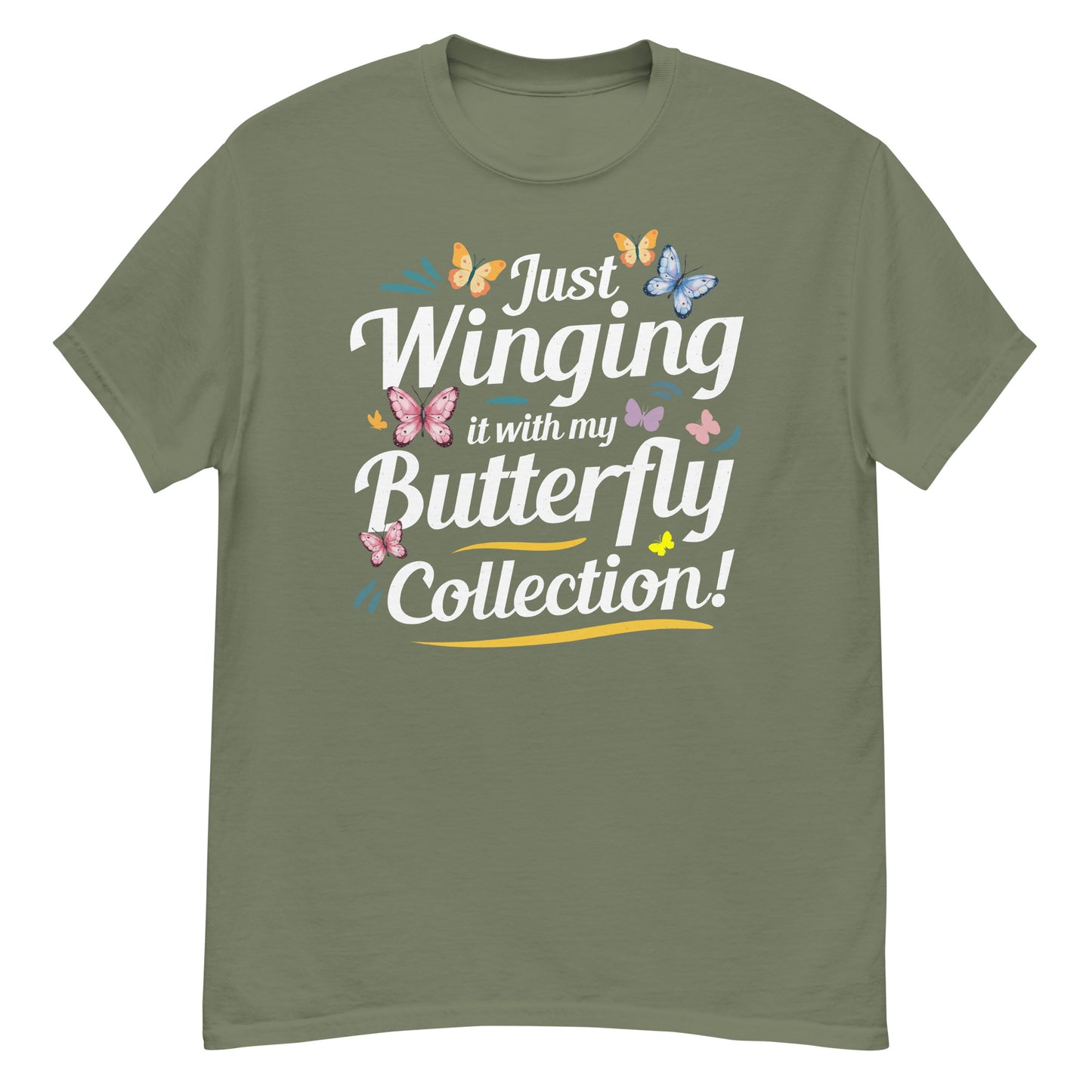 Just Winging It with My Butterfly Collection T-Shirt